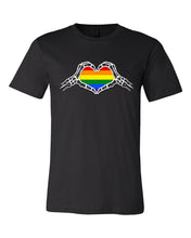 Load image into Gallery viewer, Skelly Hands Pride Tee