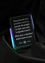 Load image into Gallery viewer, LGBTQ+ Death Positive Conversation Starter Cards