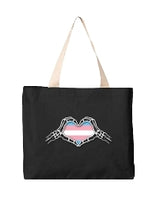 Load image into Gallery viewer, Skelly Hands Canvas Tote Bag
