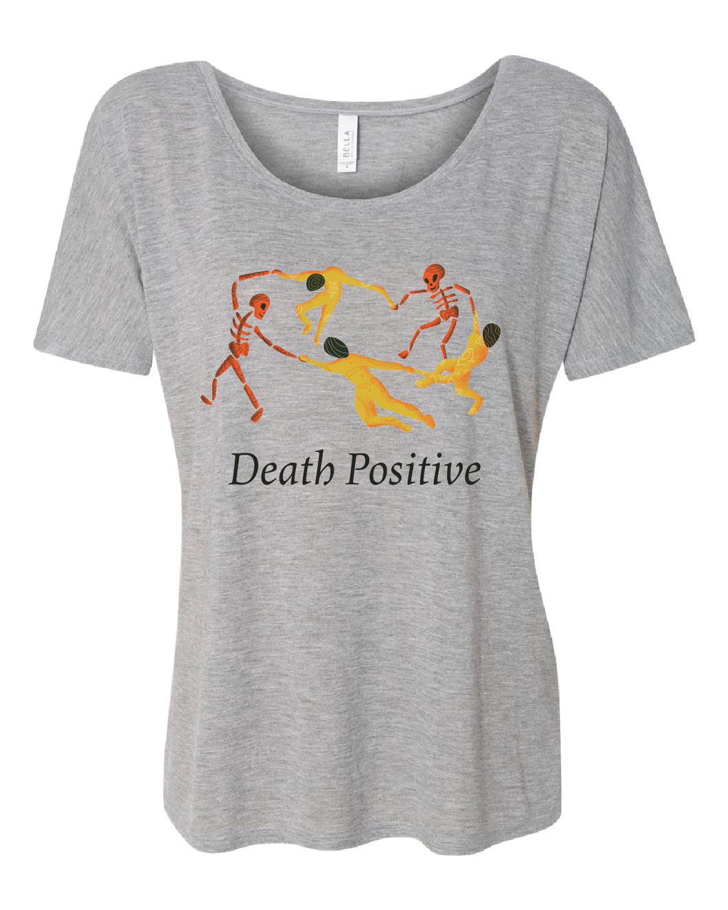 Dancing Death Positive Slouchy Top