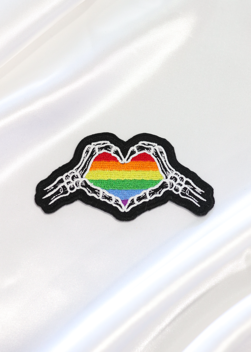 Skelly Hands Pride Patch