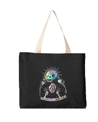 Santa Muerte: Exactly Who I Want to Be Canvas Tote Bag