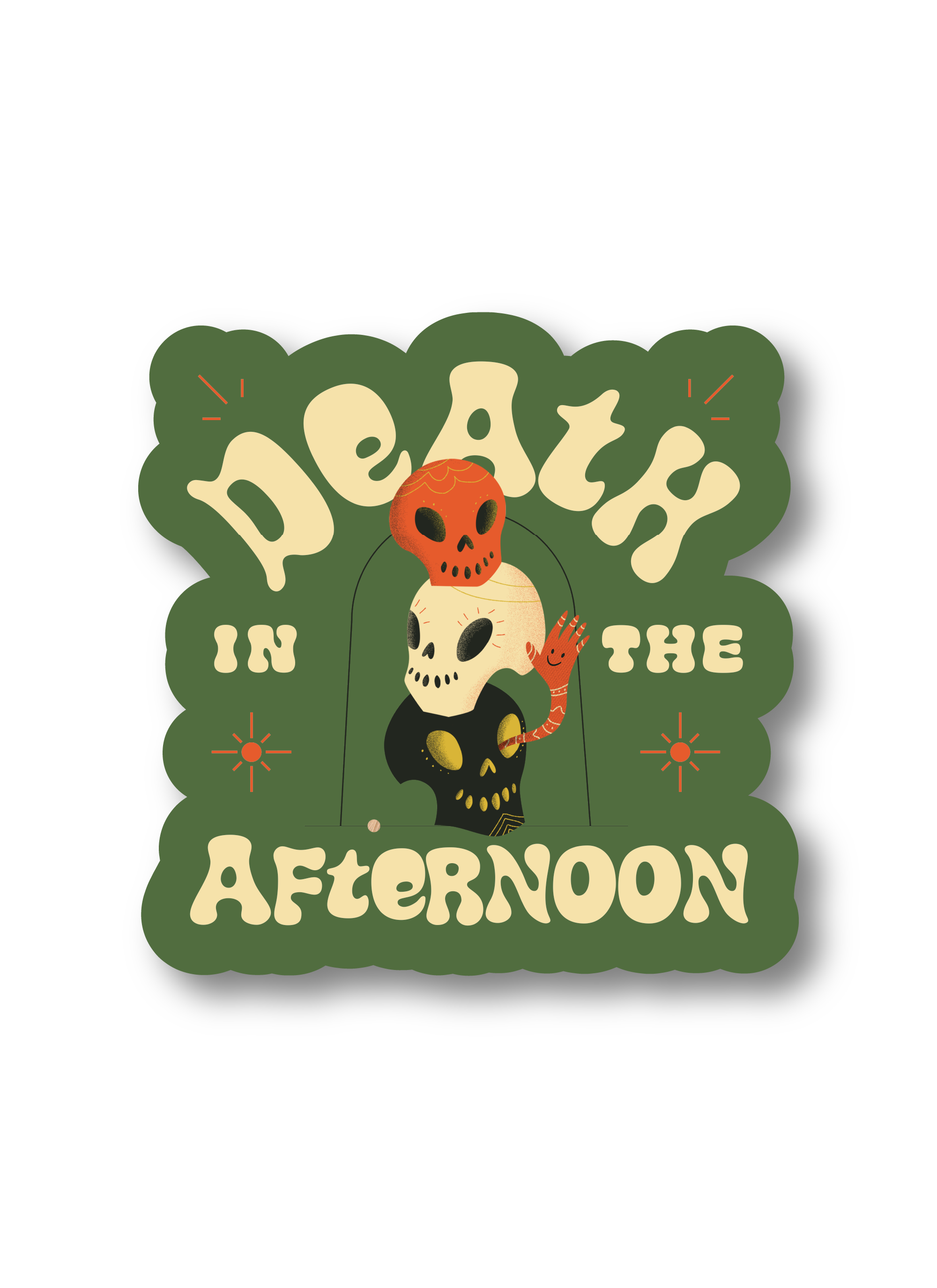 Death in the Afternoon Sticker – The Order of the Good Death