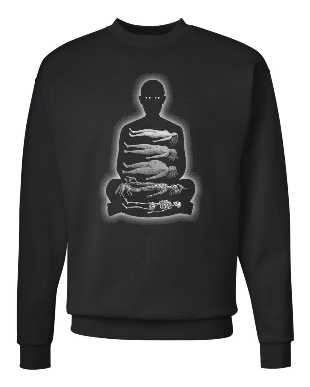 Corpse Meditation Crewneck Sweatshirt
