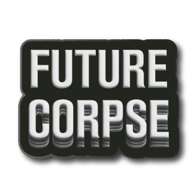 Future Corpse Embroidered Patch